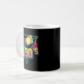 Bride of the 90s Retro 90s Bride Bachelorette Teil Kaffeetasse (Vorderseite Links)