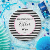 BRIDE Parisian Couture Showday Party Pappteller (Party)