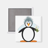 Bride-Pengo Magnet (Vorderseite/Rückseite)