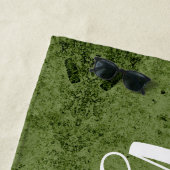 Bride Personalisiert Bachelorette Bride Script Whi Strandtuch (Beispiel)