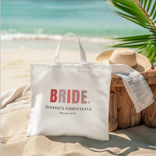 Bride Personalisiert Bachelorette-Geschenk Tragetasche