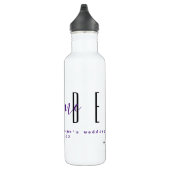 Bride Personalisiert Water Flasche HAMbyWG Edelstahlflasche (Rechts)