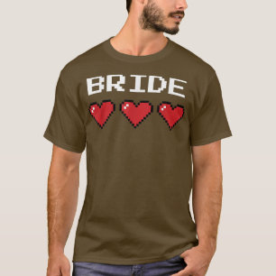 Bride Piel Heart Game über zwei Seiten T-Shirt