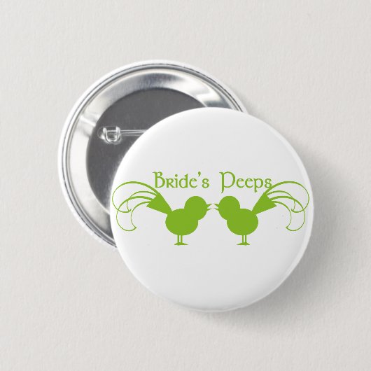 Bride-Pieps/ Grüne Button (Vorne & Hinten)