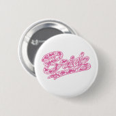 Bride Pink Hibiskus Button (Vorne & Hinten)