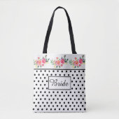 Bride-Polka-Dot-Tasche Tasche (Vorderseite)