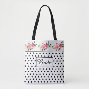 Bride-Polka-Dot-Tasche Tasche