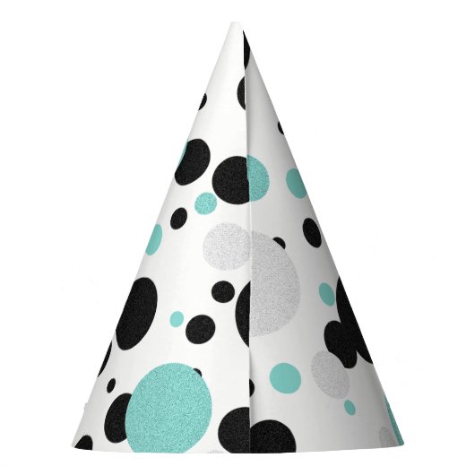 BRIDE Polka Dots Celebration Tiara Dusche Partyhütchen (Rückseite)