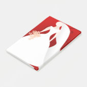 BRIDE POST-IT KLEBEZETTEL (angewinkelt)