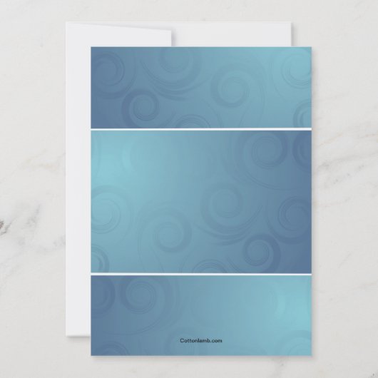 Bride Princess Bridal Dusche Einladung (Rückseite)