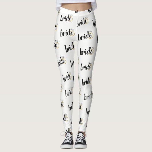 Bride Printed Leggings (Vorderseite)