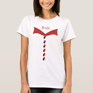 Bride Red Wedding T-Shirt