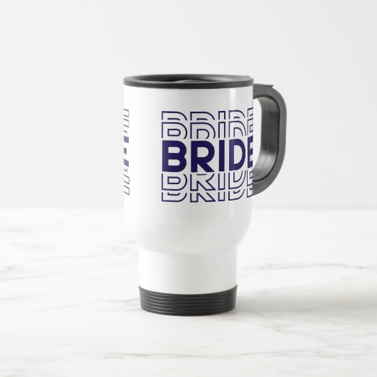 Bride Reisebecher (VorderseiteRechts)