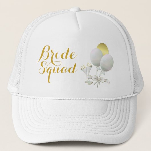 Bride S -Hat Truckerkappe (Vorderseite)