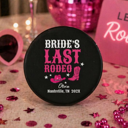 Bride’s Last Rodeo Western Bachelorette Party Button