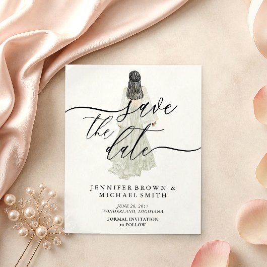 Bride Save the Date Flyer