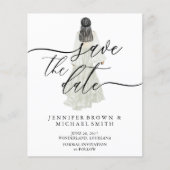 Bride Save the Date Flyer (Vorne)