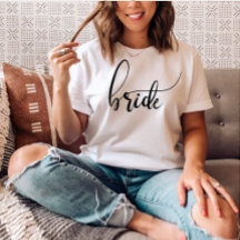 Bride Script Elegant Minimalistisch Names T - Shir
