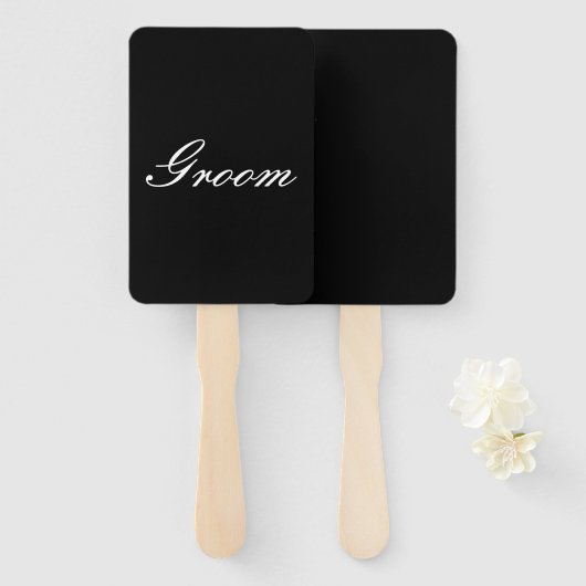 BRIDE SIGN, BRAUTPARTY FÄCHER (Vorne und Hinten)