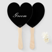 BRIDE SIGN, BRAUTPARTY FÄCHER (Vorne und Hinten)