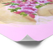 BRIDE-Sitzkarte. Poster (Ecke)