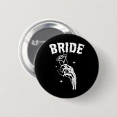 Bride Skeleton Hand Wedween Paare Matc Button (Vorne & Hinten)