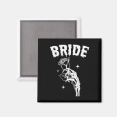 Bride Skeleton Hand Wedween Paare Matc Magnet (Vorderseite/Rückseite)