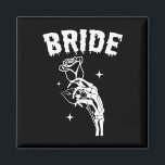 Bride Skeleton Hand Wedween Paare Matc Magnet<br><div class="desc">Bride Skeleton Hand Hochzeit Halloween Paare Matching</div>