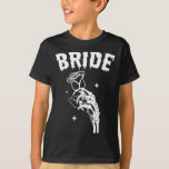 Bride Skeleton Hand Wedween Paare Matc T-Shirt<br><div class="desc">Bride Skeleton Hand Hochzeit Halloween Paare Matching</div>