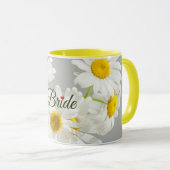 "Bride"-Skript für weiße und gelbe Milchsorten Tasse (VorderseiteRechts)