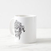 Bride Skull Kaffeetasse (Vorderseite Links)