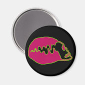 Bride Skull Magnet (Vorderseite/Rückseite)