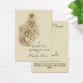 Bride Spiritual Bouquet Gebet Heilige Karte (Schreibtisch)