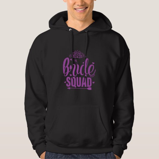 Bride Squad 1 Hoodie (Vorderseite)