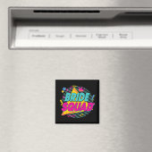Bride Squad 90er Bach Crew Wüste Bachelorette Matc Magnet (In Situ (Geschirrspüler))