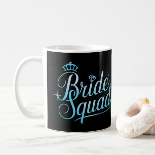 Bride Squad Bachelorette Bridesmaid Kaffeetasse