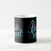 Bride Squad Bachelorette Bridesmaid Kaffeetasse (Mittel)