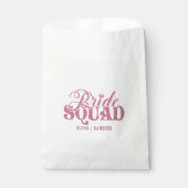 Bride Squad Bachelorette party Geschenktütchen (Vorderseite)