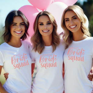 Bride Squad Bachelorette T-Shirt