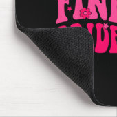 Bride Squad Brautparty Groovy Bachel Mousepad (Ecke)