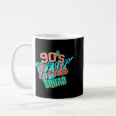 Bride Squad Bridesmaid Retro Matching Bachelor der Kaffeetasse (Links)