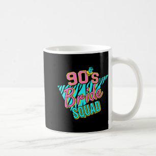 Bride Squad Bridesmaid Retro Matching Bachelor der Kaffeetasse