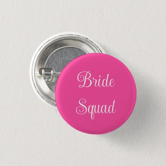 Bride Squad Button (Vorne & Hinten)