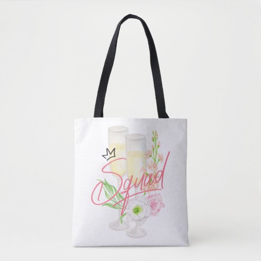 Bride Squad cus Tasche (Vorderseite)
