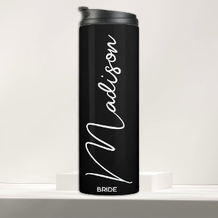 Bride Squad Custom Bridesmaid Geschenke mit Namen Thermosbecher