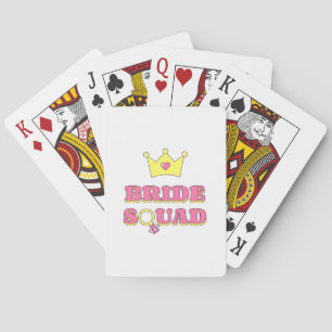 BRIDE SQUAD DECK CARDS SPIELKARTEN