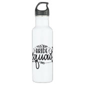 Bride-Squad Edelstahlflasche (Vorderseite)