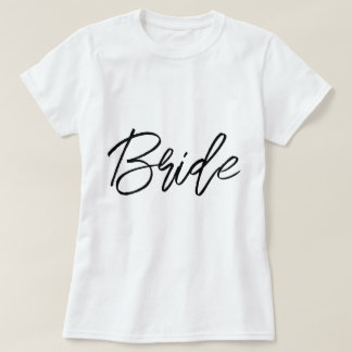 Bride Squad | Hot White Bachelorette Bride T-Shirt
