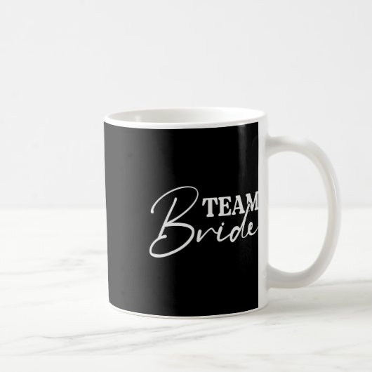 Bride Squad Junggeselinnen-Abschied Bridesmaid Cre Kaffeetasse (Rechts)