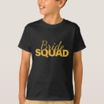 Bride Squad Junggeselinnen-Abschied Bridesmaid Wed T-Shirt<br><div class="desc">Bride Squad Junggeselinnen-Abschied Bridesmaid Wedding Girl Women</div>